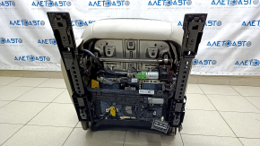 Passenger seat Ford Fusion mk5 17-20 with airbag, leather gray, electric, heated, ventilated, for cleaning