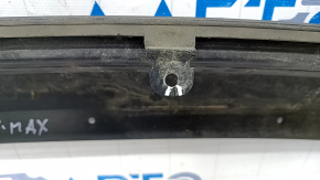 Ford C-max MK2 13-18 rear bumper lip structure, cracks in fasteners