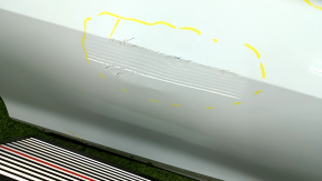 Bare rear left door VW Tiguan 18- white LC9A, dents