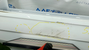 Bare rear left door VW Tiguan 18- white LC9A, dents