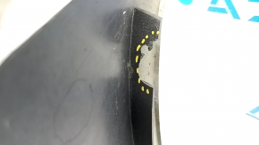 Front bumper bare Ford C-max MK2 13-18 usa silver, torn, broken fasteners, scratches