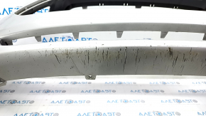 Front bumper bare Ford C-max MK2 13-18 usa silver, torn, broken fasteners, scratches