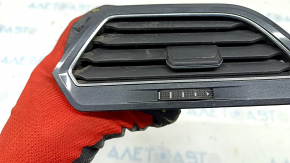 Right dashboard air duct deflector VW Tiguan 18 - black, graphite trim