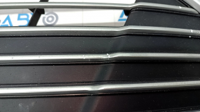 Front bumper grille upper Ford C-max MK2 13-16 usa pre-rest, bumps on chrome, dented