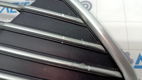 Front bumper grille upper Ford C-max MK2 13-16 usa pre-rest, bumps on chrome, dented