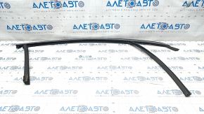 Upper door molding front right Ford Fusion mk5 13-20 chrome with glass seal, tear