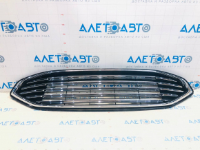 Grille radiator grill assembly with frame Ford Fusion mk5 17-18 chrome
