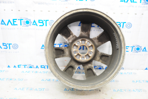 Wheel disk R17 x 7J ET45 5*114.3 Lexus ES350 painted paint peeled curb