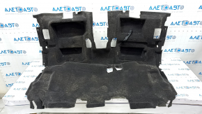 Floor covering rear Ford C-max MK2 13-18 black, for cleaning