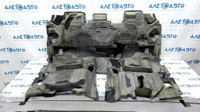 Floor covering rear Ford C-max MK2 13-18 black, for cleaning