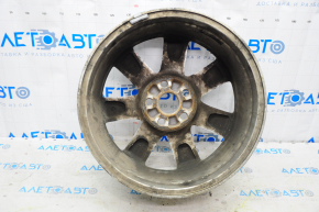 Wheel disk R17 x 7J ET45 5*114.3 Lexus ES350 curb paint peeled off