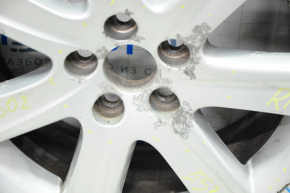 Wheel disk R17 x 7J ET45 5*114.3 Lexus ES350 curb paint peeled off