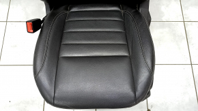 Driver's seat Ford C-max MK2 13-18 with airbag, electric, leather black, heating, tear on the back