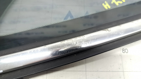Window blind glass rear left Ford Fusion mk5 13-20 two chrome, scratches