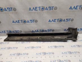 Front left threshold Jeep Compass 11-16 structure fasteners breaks, scratches, no 1 fastener