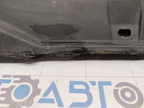 Rear right threshold Jeep Compass 11-16 structure fasteners are torn, scratches, 2 fasteners are missing