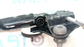 Passenger seat belt Ford Fusion mk5 17-20 gray, with tensioner