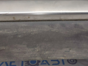 Left threshold Dodge Journey 11 - structure with chrome, scratches, tears in fasteners, dents, bumps, missing 1 fastener