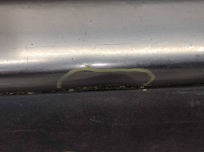 Left threshold Dodge Journey 11 - structure with chrome, scratches, tears in fasteners, dents, bumps, missing 1 fastener
