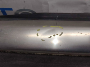 Left threshold Dodge Journey 11 - structure with chrome, scratches, tears in fasteners, dents, bumps, missing 1 fastener