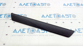 Door sill trim rear left outer Toyota Prius V 12-17 black, worn