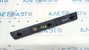 Door sill trim rear left outer Toyota Prius V 12-17 black, worn