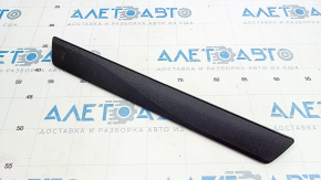 Door sill trim rear left outer Toyota Prius V 12-17 black, worn