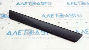 Door sill trim rear left outer Toyota Prius V 12-17 black, worn