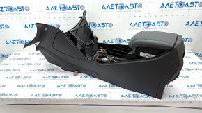 Central console armrest Ford C-max MK2 13-18 leather black, scratches