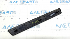 Door sill trim rear right outer Toyota Prius V 12-17 black, worn