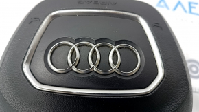 Airbag in steering wheel driver Audi Q7 16- black, pokes on chrome