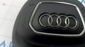 Airbag in steering wheel driver Audi Q7 16- black, pokes on chrome