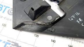 Seal wing hood-wing right Audi Q7 16- front, soldered