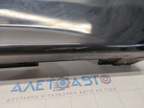 Left threshold Kia Optima 14-15 rest black, scratches, tears in fasteners, pressed