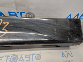 Right threshold Kia Optima 14-15 rest black, scratches, tears in fasteners