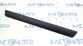 Door sill trim front left outer Toyota Prius V 12-17 black, worn