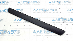Door sill trim front left outer Toyota Prius V 12-17 black, worn