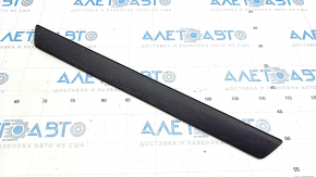 Door sill trim front left outer Toyota Prius V 12-17 black, worn