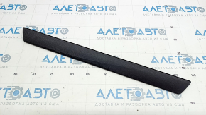 Door sill trim front left outer Toyota Prius V 12-17 black, worn