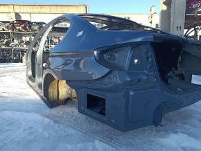 Quarter wing rear left BMW 5 G30 17-23 on the body, gray