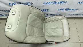 Driver's seat Ford Fusion mk5 17-20 without airbag, without adjustments, without motors, with pad, leather, gray, broken back