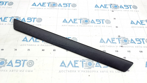 Door sill trim front right outer Toyota Prius V 12-17 black, worn
