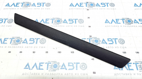 Door sill trim front right outer Toyota Prius V 12-17 black, worn