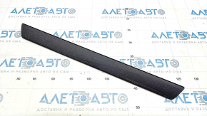 Door sill trim front right outer Toyota Prius V 12-17 black, worn