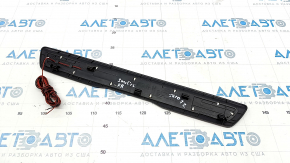 Door sill trim front right outer Kia Soul 14-19 chrome with backlight, missing chip