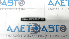 Emblem inscription QUATTRO tailgate Audi Q7 16- chrome