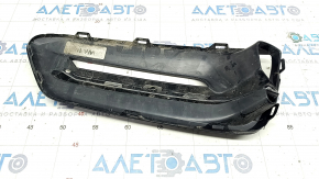 Bumper grille left Honda Accord 18-22 hybrid, under fog lights, black gloss, chrome, sand