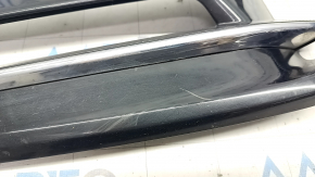 Bumper grille right Honda Accord 18-22 hybrid, under fog lights, black gloss, chrome, sand