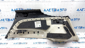Left arch trim Audi Q7 16-19 for air suspension black, scratches, broken mount, broken