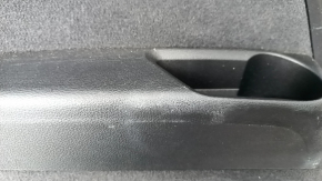 Left arch trim Audi Q7 16-19 for air suspension black, scratches, broken mount, broken